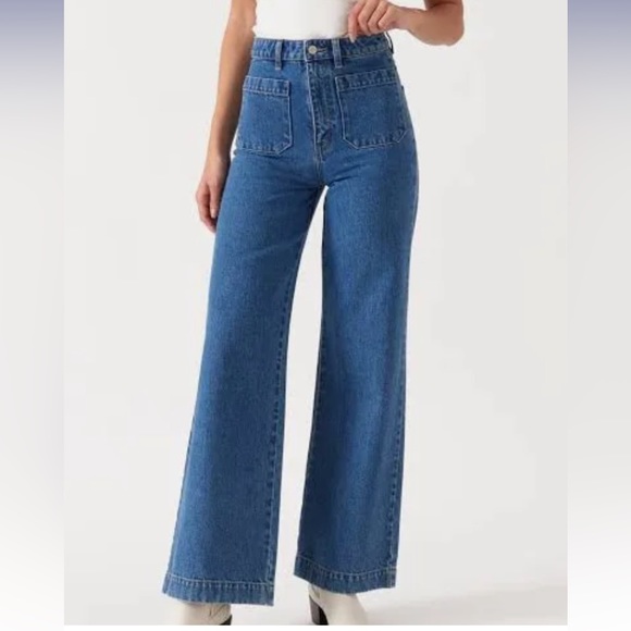 ROLLA'S Denim - Rolla’s Sailor Jeans in Ashley Blue